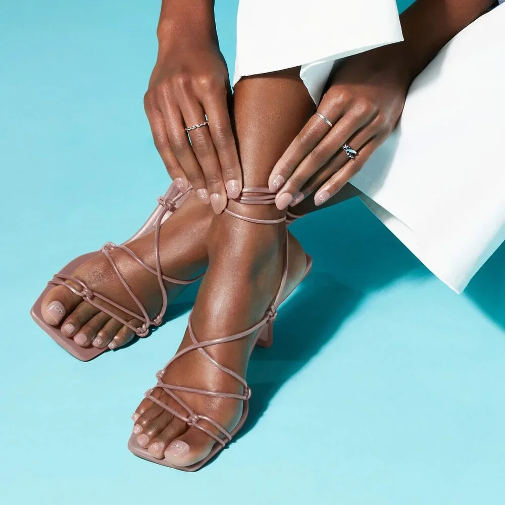 Kiss Gel Fantasy Toenails Pedicure Kit - Hot Road (Beige)